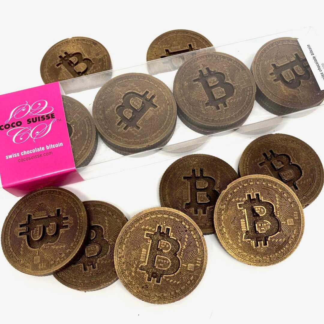 Swiss Chocolate Bitcoins – Coco Suisse