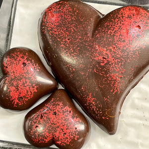 Chocolate Valentine's Hearts